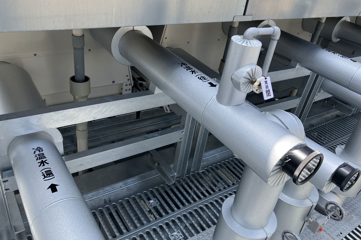 奈良生駒データセンター屋上の写真